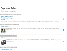 Tablet Screenshot of captainzxx.blogspot.com