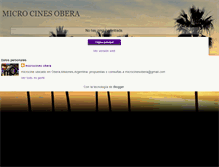 Tablet Screenshot of microcinesobera.blogspot.com