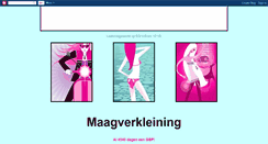 Desktop Screenshot of maagverkleining.blogspot.com