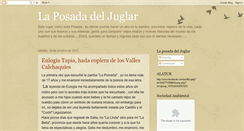 Desktop Screenshot of laposadadeljuglar.blogspot.com