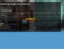 Tablet Screenshot of eden-arbors.blogspot.com