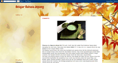 Desktop Screenshot of belajarnihongo.blogspot.com