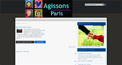 Desktop Screenshot of agissonsparis.blogspot.com