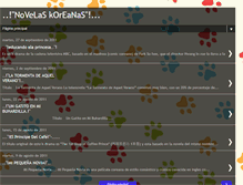 Tablet Screenshot of angelita-novelaskoreanas.blogspot.com