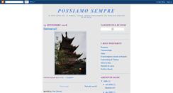 Desktop Screenshot of possiamosempre.blogspot.com