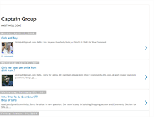 Tablet Screenshot of captaingroup.blogspot.com