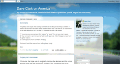 Desktop Screenshot of daveclarkonamerica.blogspot.com