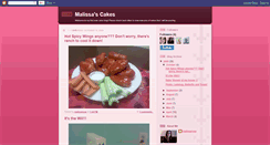 Desktop Screenshot of malissascakes.blogspot.com