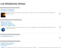 Tablet Screenshot of losperiodistasopinan.blogspot.com