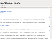 Tablet Screenshot of distraccionmasiva.blogspot.com