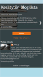 Mobile Screenshot of kesatyttolukeeblogeja.blogspot.com