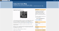 Desktop Screenshot of longlivelucy.blogspot.com