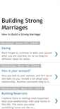 Mobile Screenshot of buildingstrongmarriages.blogspot.com