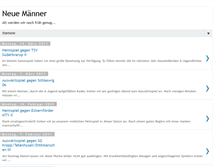 Tablet Screenshot of neuemaenner.blogspot.com