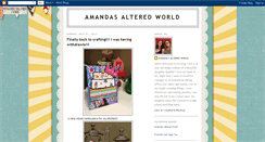Desktop Screenshot of amandasalteredworld.blogspot.com
