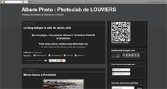 Desktop Screenshot of photoclublouviers.blogspot.com