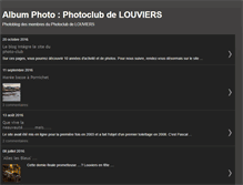 Tablet Screenshot of photoclublouviers.blogspot.com