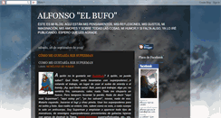 Desktop Screenshot of elbufo.blogspot.com