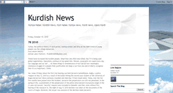 Desktop Screenshot of news-kurdish.blogspot.com