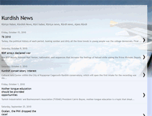 Tablet Screenshot of news-kurdish.blogspot.com