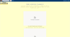 Desktop Screenshot of njowensfamily.blogspot.com