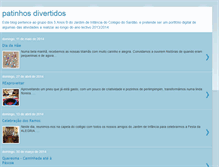 Tablet Screenshot of patinhos-divertidos.blogspot.com