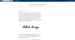 Desktop Screenshot of billededesign.blogspot.com