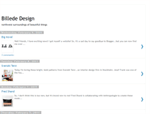 Tablet Screenshot of billededesign.blogspot.com