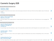 Tablet Screenshot of cosmetic-surgery-d2b.blogspot.com