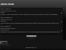 Tablet Screenshot of adicta-moda.blogspot.com