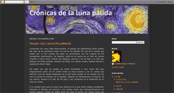 Desktop Screenshot of cronicasdelalunapalida.blogspot.com