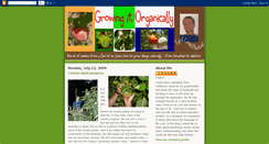 Desktop Screenshot of growingitorganically.blogspot.com