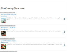 Tablet Screenshot of bluecowboyfilms.blogspot.com