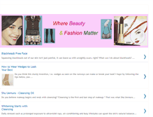 Tablet Screenshot of beauty-fashion-spread.blogspot.com