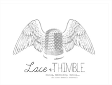 Tablet Screenshot of laceandthimble.blogspot.com