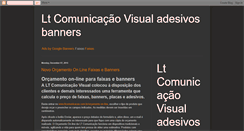 Desktop Screenshot of ltcomunicacao.blogspot.com