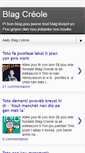 Mobile Screenshot of blagcreole.blogspot.com