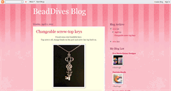 Desktop Screenshot of beaddives.blogspot.com