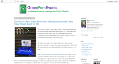 Desktop Screenshot of greenfernevents.blogspot.com