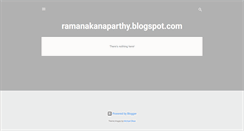 Desktop Screenshot of kvramanas.blogspot.com