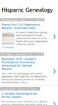 Mobile Screenshot of hispanicgenealogy.blogspot.com