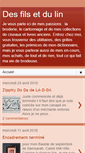 Mobile Screenshot of desfilsetdulin.blogspot.com
