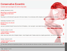 Tablet Screenshot of conservativeeccentric.blogspot.com
