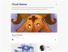 Tablet Screenshot of chuckrekow.blogspot.com