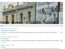 Tablet Screenshot of dadadoesntcatchflies.blogspot.com