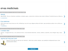 Tablet Screenshot of ervasmedicinaispt.blogspot.com