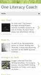 Mobile Screenshot of onelitcoach.blogspot.com