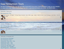 Tablet Screenshot of goa-honeymoon-tours.blogspot.com