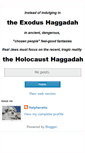 Mobile Screenshot of holocausthagaddah.blogspot.com