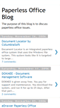 Mobile Screenshot of paperless-office.blogspot.com